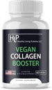 Proteine viventi salutari | Booster collage vegano | Aiuta il supporto & Boost Collagen nel tuo sistema per capelli sani, pelle, unghie | Vegan, vegetariano, Keto, Paleo, Gluten Free | Capsules (60 Conte)