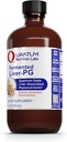 QNL Fermented Liver-PG - Vegan Liver Aid Supplement - Contiene Organic Turmeric & Milk Thistle - Integratore di supporto per le donne e gli uomini - 8 fl oz