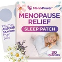 Cooling Comfort Sleep Patches for Women - Menopause Relief for Better Sleeping Aid - Supplemento per il sonno per il relax e la resistenza extra - Supporto Caldi Flash, Qualità Sonno & Ridurre Fatigue - 30 Patches