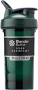 BlenderBottle Shaker Bottiglia Serie Pro Perfetto per frullati e pre allenamento, 24-Ounce, verde
