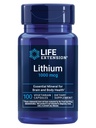 Estensione della vita Lithium, 1000 mcg – Lithium Orotate – aiuta a mantenere la funzione cognitiva e la memoria – Formula a basso consumo – Non OGM, Senza glutine, Vegetariano – 100 capsule
