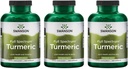 Swanson Full Spectrum Turmeric (Curcumin) - Joint Health, Digestion, Heart Health & Liver Support Supplement - Curcuma Longa Formula Promozione Supporto Memoria - (240 Capsules) 3 Pack