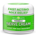 Miracle Nerve Cream - Massima resistenza - Miscela di curcuma e Arnica per Neuropatia Discomfort Relief - Soothing Foot & Hand Formula con MSM, B6, E - Made in USA