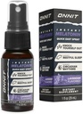 ONNIT Melatonin Liquid Sleep Support Spray, IGENTM Non OGM Testato, Lavander Flavor, Supporto per dormire per adulti, Melatonina 3mg per Spray, 1 fl oz