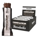 Barebells Protein Bars Cookies & Cream - 12 Count, 20g High Protein Treats - Chocolate Nutrition Bar con 1g Total Sugars - On-The-Go Colazione o Post-Workout Snack