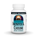 Fonte Naturals Inositol & Choline 800 mg Supporta la funzione sana di Nerve - 50 compresse