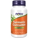 NOW integratori alimentari, curcumina curcuma erboristica, derivato dall'estratto di radice curcuma, 95% curcuminoidi, supplemento di erbe, 60 capsule di veg