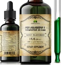 Clorofilla Liquid Drops – Organic Natural Detox & Cleanse Support – Boost Energy, Immunity & Metabolism – Vegan, Non-GMO, Mint Flavor, 2 fl oz – Sodium Copper Chlorophyllin Extract – Made in USA
