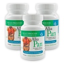 Alka•Pan (3 Pack) Migliore alcalina di processo — Supplemento digestivo naturale — Enzimi pancreatici con Antiossidante-Rich Superfoods & Erbe digestive