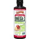 Vegan Omega 3 6 9 9 di Barlean's Olio Liquido Integratore, Fragola Banana Smoothie, Flax Seeds Olio con 2,968 mg ALA Grassty Acid, Non-GMO e Gluten Free, 16 oz