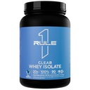 Regola 1 Isolato di siero chiaro - 20g Proteine isolate all-whey, Oltre 9g EAA, 300 mg di minerali elettroliti, 90 Calorie, Luce, Crisp, e rinfrescante Gusto (27 Serve, lampone blu)