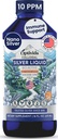Liquido d'argento colloidale Optivida Health Nano (1 LB) – Integratori di supporto immunitario con idrosol d'argento, Liquido per il supporto immunitario, Argento Colloidale per il sistema immunitario, 10 PPM.