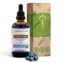Segreti della Tribe Bilberry Fruit USDA Organic | Estratto senza alcool, Gocce di erbe ad alta potenza, Vision | Fatto da Bilberry Organico Certificato 100% (Vaccinium Myrtillus) Dried Fruit 4 oz
