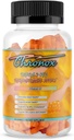 Cronox Orange Flavor Omega 3 Fish Oil Gummies per adulti - Delizioso Chewable Omega 3 Supplemento con Fish Oil - Pillole Alternative e Non OGM Gummies per la salute quotidiana - (60 Conte)
