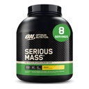 Optimum Nutrition Serious Mass, Peso Gainer Protein Powder, Mass Gainer, Vitamina C e Zinc per Supporto Immune, Creatina, Banana, 6 Pound (Packaging May Vary)