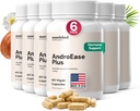 Nourished AndroEase Plus for Women's Health - Zinc, Reishi, Green Tea e Saw Palmetto per le donne - per l'energia, la vitalità, i capelli facciali e il benessere quotidiano - 360 capsule, Made in USA