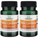 Swanson Beta-Carotene (Vitamina A) Skin Eye Immune System Health Antiossidante Support 10000 Iu (3000 mcg) 100 Softgels