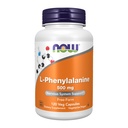 NOW integratori alimentari, L-Phenylalanine 500 mg, Nervous System Support*, Aminoacido, 120 capsule di veg