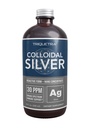 Argento Colloidale Bioattivo - 8 once, Bottiglia di vetro, Vegan, Dosi sicure con maggiore efficacia - Nano Ions, 30 PPM - Supporto immunitario (48 Serve)