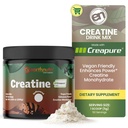 Polvere di monoidrato di creatina di EarthNutri - Supplemento di creatina puro per la forza muscolare, la resistenza e le prestazioni – Non OGM, Senza zucchero, Additivo-Free – per gli uomini e le donne, non aromatizzato 250g