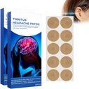 Patch acufene 20 PC, patch per auricolare per acufene, pappagallo per auricolare, cesoie prurito / tessuto non tessuto Patch (20PCS)