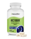 NaturalSlim Night Time Fat Burner per le donne e gli uomini - Noctiburn Overnight Fat Burning Supplements with Essentials Amino Acid for Night Burn Metabolism Support - 120 Capsule vegetali