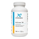 XYMOGEN N.O.max ER - Extended-Release Nitric Oxide Precursor Arginina Alpha-Ketoglutarate per sostenere la salute cardiovascolare - ottimizza la funzione del muscolo + adattamento all'esercizio (180 Caplets)