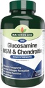 Glucosamina di aiuto della natura 500mg, MSM 500mg + Condroitina 100mg 180 compresse