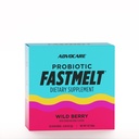 AdvoCare Probiotic Fastmelt - Supplemento dietetico Premium per Gut, Immune System & Heart Health Support* - Wild Berry, 30 Stick Pack