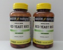 MASON NATURAL Red Yeast Rice Capsule - 60ct, Confezione da 2