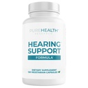 PUREHEALTH RESEARCH Hearing Support Formula - Supplemento Tinnito con Flavonoids & Hearing Vitamins per aiutare il silenzio Il rumore, in modo sicuro e naturale - Ear Tinnitus Relief for Ringing Ears, 1 bottiglia