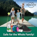 Para'Kito Mosquito Bonus Pack - 2 Mosquito Wristbands | 2 Refills (nero + bianco) + Insect Repellent Spray