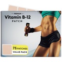 B12 Patch per Energy Plus – 75 Count Pack - B12 Patches – B12 con Methylcobalamin & Guarana