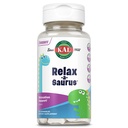 KAL Relax-a-Saurus, Supporto per lo stress Supplemento per bambini, L-teanina per i bambini con lo stress erboso sollievo & Blend, Delicious Natural Grape Flavor, 60-Day Guarantee, 30 Chewables