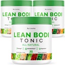 LIVORKA Lean Bodi Tonic, Tutti Natural Advanced Formula Powder - 90 Serve (3 Mesi di Alimentazione) - Confezione di 3