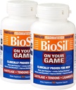 Biosil On Your Game - 60 Capsule Veggie, Confezione da 2 - con Complesso ch-OSA brevettato - Aumentare la produzione di collagene per il sollievo del dolore congiunto, Flessibilità e gamma di movimento - GMO Free - Fornitura da 60 giorni