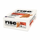 Barre di proteine del siero di riso - Cannella di miele | Bar di colazione & Spuntino di proteine 18g Fibra di proteine 4g Solo 5 ingredienti di cibo intero Soia senza glutine