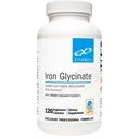 XYMOGEN Iron Glycinate Supplemento – Vitamina brevettata Iron BisGlycinate - Progettato per l'assorbimento elevato – Supporta livelli di emoglobina e ferritina – Genere sulla digestione (120 capsule)