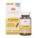Uqora in Control Bladder Support - Assistenza giornaliera per la vescica e supporto per il comfort urinario - Realizzato con botanici, come la coda di cavallo & Spicebush - Gluten-Free & Vegetariano - 60 capsule