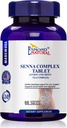 (8 Pack) Esmond Natural: Senna Complex Tablet - Lemon & Green Tea (Bowel Health, Cleansing & Regularity), GMP, Prodotto Naturale Assn Certificato, Made in USA - 620mg, 480 Tablet