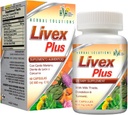 Herbal Solutions Livex Plus Integratore naturale per la clease del fegato. Aiuta a migliorare un disintossico del fegato e la salute digestiva.