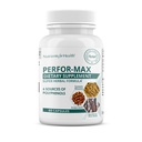 Rawleigh Perfor-Max 60 capsule: Integratore di erbe con 6 sorgenti di polifenoli come semi di uva, corteccia di pino, curcuma, tè verde, estratti di biancospino e rosmarino per la salute e l'immunità cardiaca, senza glutine
