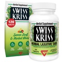 Swiss Kriss Herbal Laxative Tablet, Gentle & Natural Laxatives for Constipation Relief for Adults & Children Over Age 6, Works in 6-12 Hours, Senna Laxative, 120 Tablets Totale