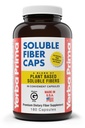 Yerba Prima Soluble Fiber Capsules, 180-Count - Formula di integratore alimentare naturale, Non OGM, Gluten Free