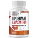 Liposomal Astaxanthin Supplemento 24 MG, Assorbimento massimo, Antiossidante più forte di VIT C, Non-GMO & Gluten Free - 60 Softgels(2 mesi di alimentazione)