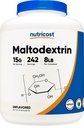 Nutricost Maltodextrin Polvere 8LBS - Gluten Free, OGM Free