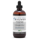 Ultra Silver® Colloidal Silver | 10.000 PPM, 8 Oz (236mL) | Navi come (2) 4 bottiglie di vetro | Supplemento minerale | True Colloidal Silver - con Dropper
