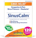 Boiron SinusCalm compresse per sollievo dal dolore al seno, Runny Nose, Congestione, Pressione del seno, Headache - 120 Conteggio (Pacchetto di 2)