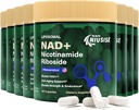 NAD Supplemento, NAD Nicotinamide Riboside 900 Mg per uomini e donne, Liposomal NAD+ Integratore con Nicotinamide Riboside, Resveratrolo & Quercetina, Energia, Boost NAD+, 800 capsule