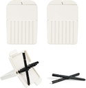 (16 Pcs) Cerustop Wax Guard Filtri per apparecchi acustici Forniture, Filtri per la cera per apparecchi acustici Fit Resound, Phonak,Widex e Unitron, Kit di pulizia dei pezzi di ricambio per apparecchi acustici